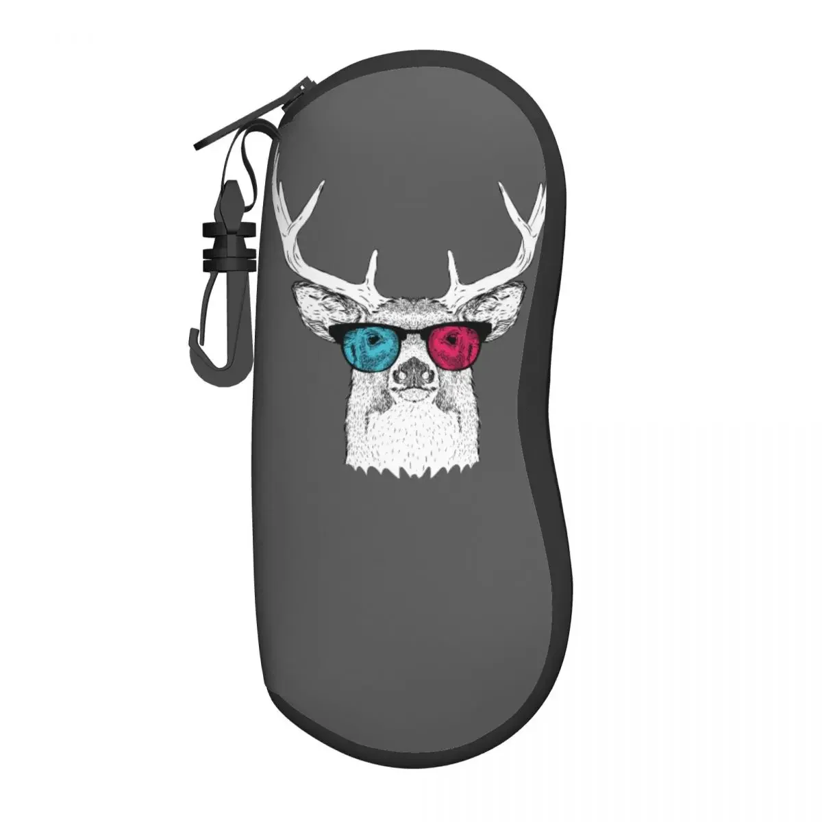 

Glasses Bag Protective Case Vintage Deer With Glasses Women Men Sunglasses Case Box Reading Eyeglasses Box Accessories