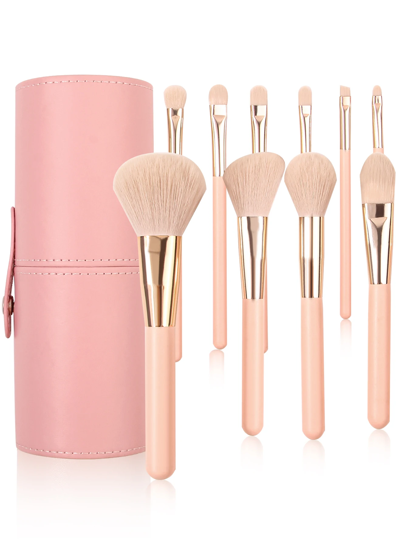 11 stücke High-End-Professionelle Make-Up Pinsel Set mit Eimer Erröten Pulver Lidschatten Augenbraue Foundation Schönheit Make-Up-Tool brochas