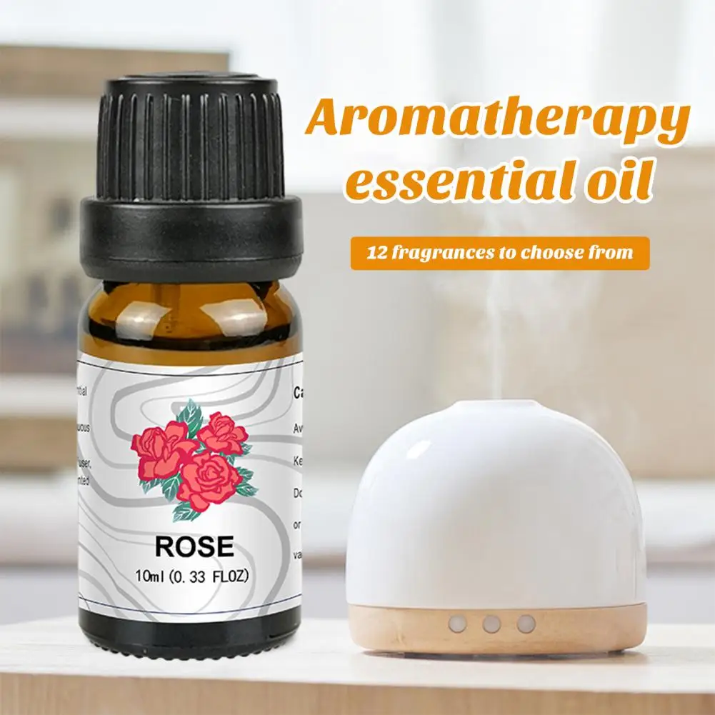 Fragrance Essential Oil Blends Aromatherapy Essential Oil 10ml Aromatherapy Essential Oil Set Rose Tea Tree Sandalwood Skin Care