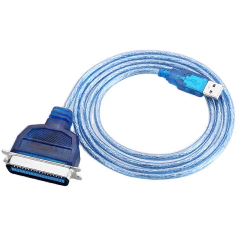 

1284 printing cable, USB to parallel port cable USB 2.0 printer old-fashioned parallel port 36 pin connection cable