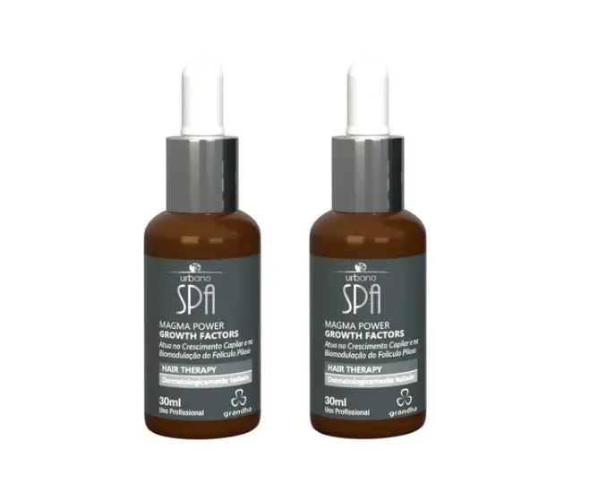 Grandha Urbano Spa Black Magma Power Growth Factors 2x30 Ml