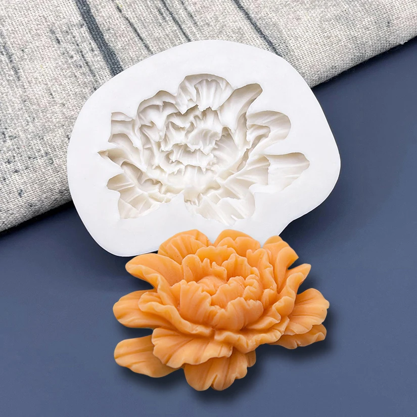 Flower Lotus Rose Daisy Silicone Mold Sugarcraft Chocolate Cupcake Baking Mold Fondant Cake Decorating Tools