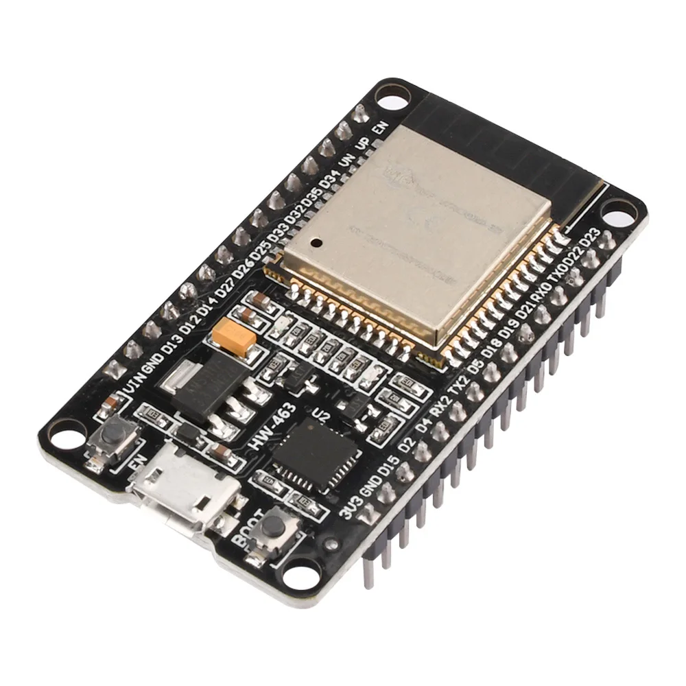 ESP32 DC 5V Development Board WiFi+Bluetooth Ultra Low Power Dual Core CP2102 Edition Efficient Energy Use Extends Device Life