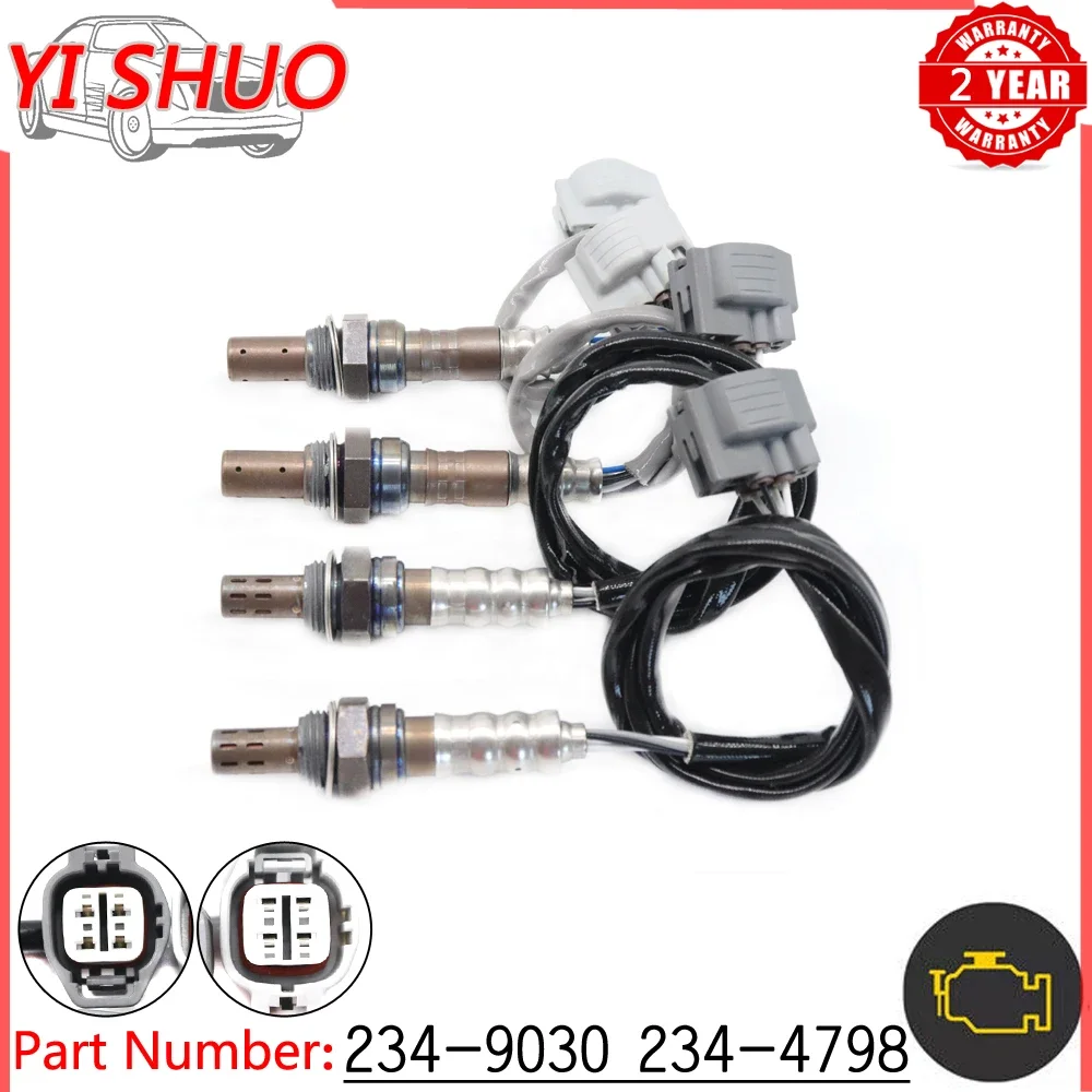 

Car Front Rear Upstream Downstream Air Fuel Ratio Lambda O2 Oxygen Sensor 234-9030 234-4798 for Jaguar XJR XJ8 2004 4.2L V8