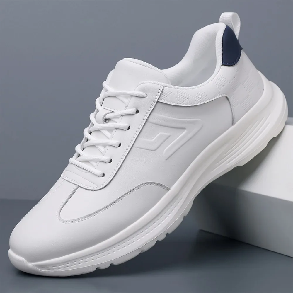 

Мужские повседневные спортивные туфли 2026: Новинка весеннего сезона, модные, универсальные, с мягкой подошвой, нескользящие, дышащие, для зимы