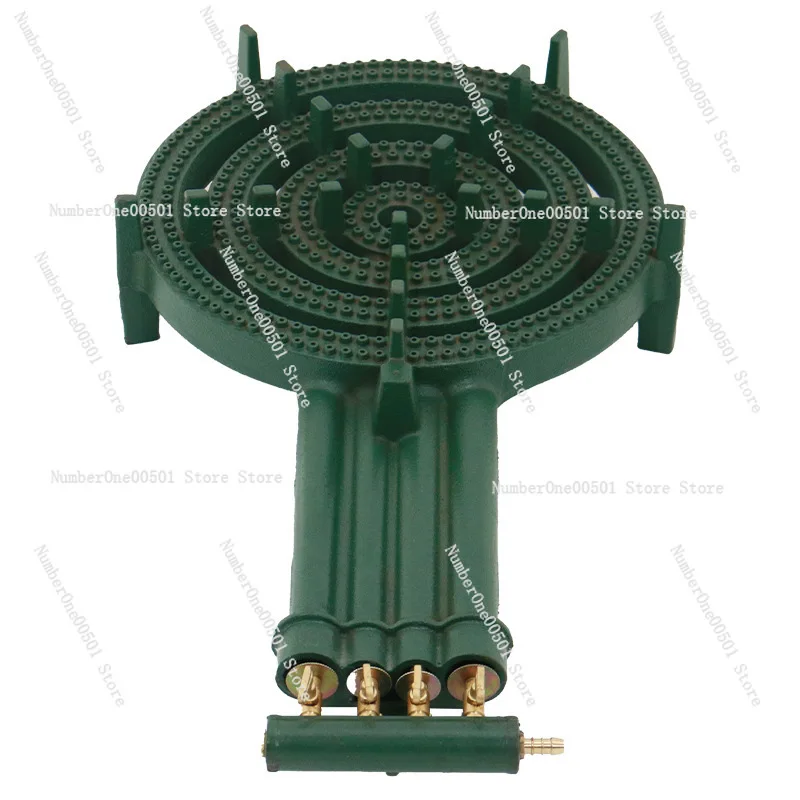 

C50 4 Ring Cast Iron Burner Commercial Gas Stove Outdoor Pancake Cooking Range Household​