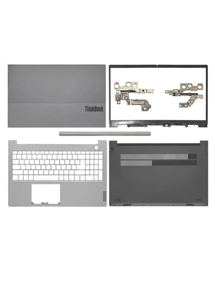 Nouvelle coque pour ordinateur portable Lenovo Thinkbook 15 G2 ITL 15 G3 G2 ARE LCD couverture arrière charnières de lunette avant coque inférieure repose-paume 5CB1B34809