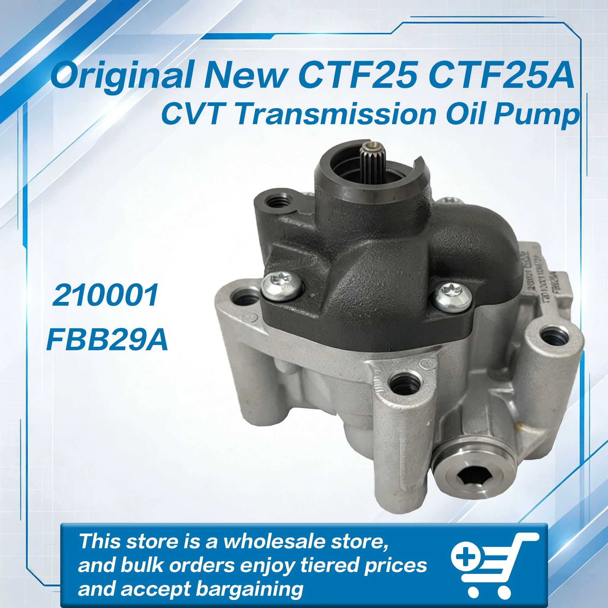 Original New CTF25 CVT Transmission Oil Pump For Baojun 510 530 RS5 Wuling Only selling brand new products