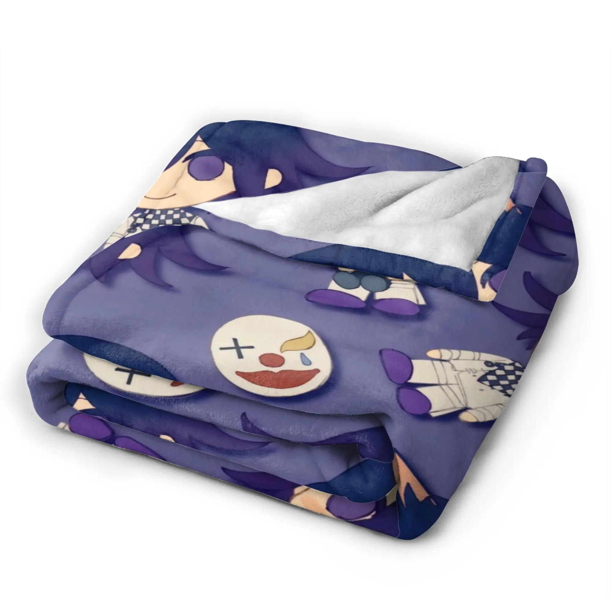 Danganronpa Blankets Quality Warm Soft Nagito Komaeda The Ultimate Throw Blanket Winter Children Home Decor Novelty Bedspread