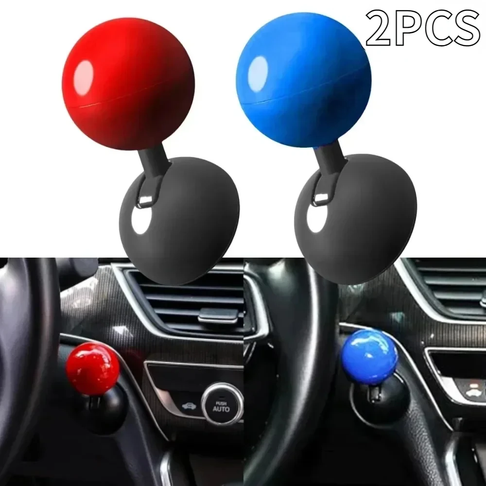 2024 Start Button Push Start Auto Ignition Button Cover Automotive One-Touch Button Rocker Car Engine Push Start Stop Lever