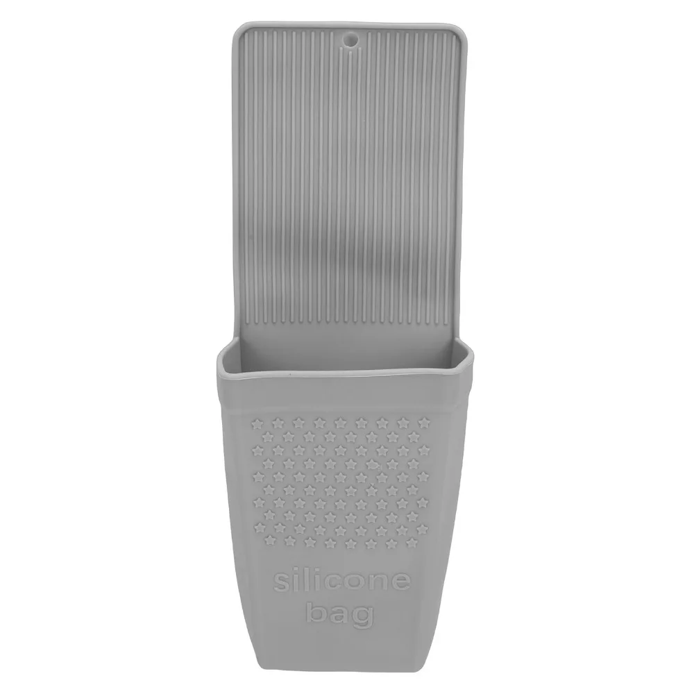 Strong Suction Cup Hair Tool Holder Portable 460°F Heat Resistant Pouch Hair Straightener Mat Home Storage