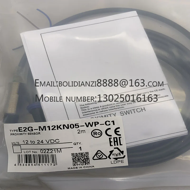 

Brand new original stock in stock E2E-C05S01-WC-C1/C2/B1/B2 Inductive sensor