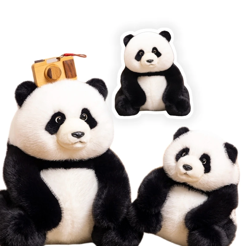 New 28-40cm Stuffed Animals Panda Baby Plush Toys Cute Pandas Dolls Home Decor Super Soft Hug Pillow for Kids Birthday Gifts