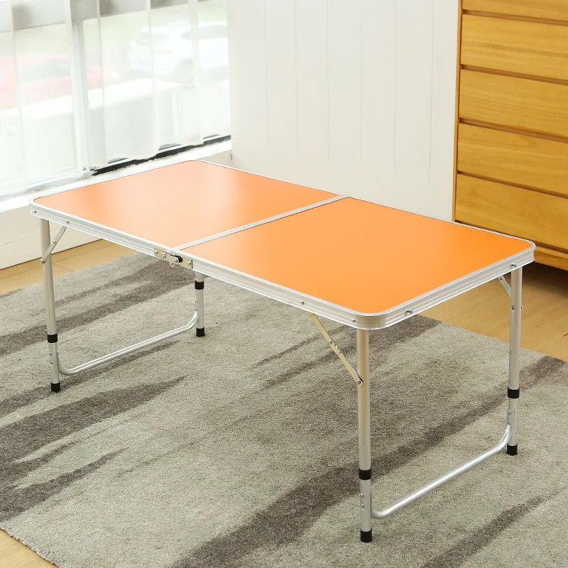 Mesa plegable para exteriores, silla para acampar, mesa de Picnic de aleación de aluminio, resistente al agua, ultraligera, duradera, escritorio