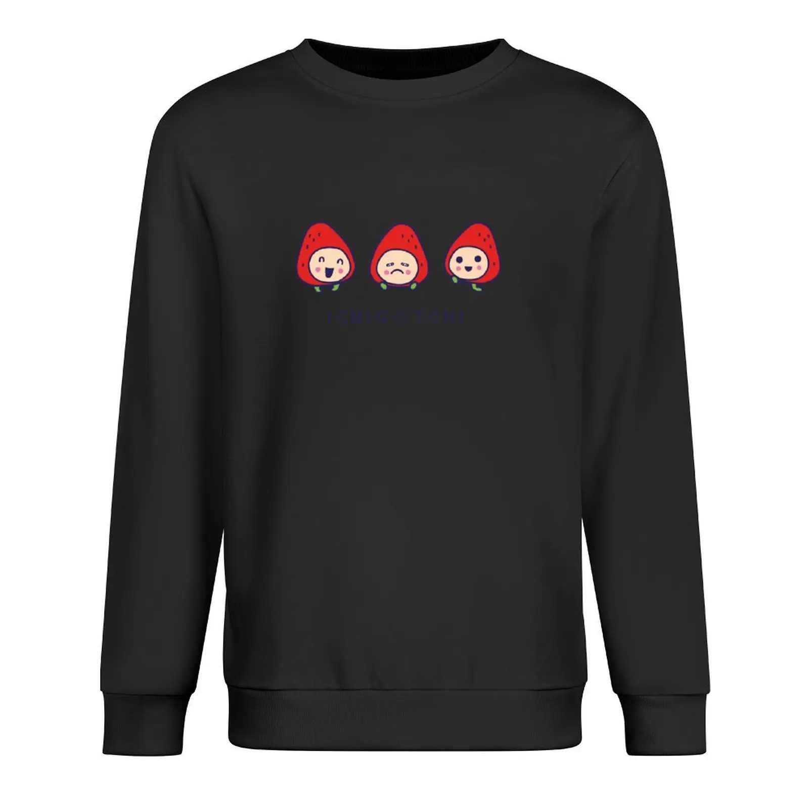 

ichigotchi tamagotchi Pullover anime clothing tracksuits winter clothes mens clothing aesthetic sweatshirts