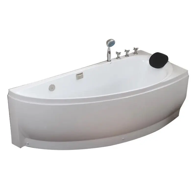 حوض استحمام صغير للشقة بسعر الجملة من الشركة المصنعة، حمام منزلي مستقل من الأكريليك لركوب الأمواج، جاكوزي 1.3-1 متر