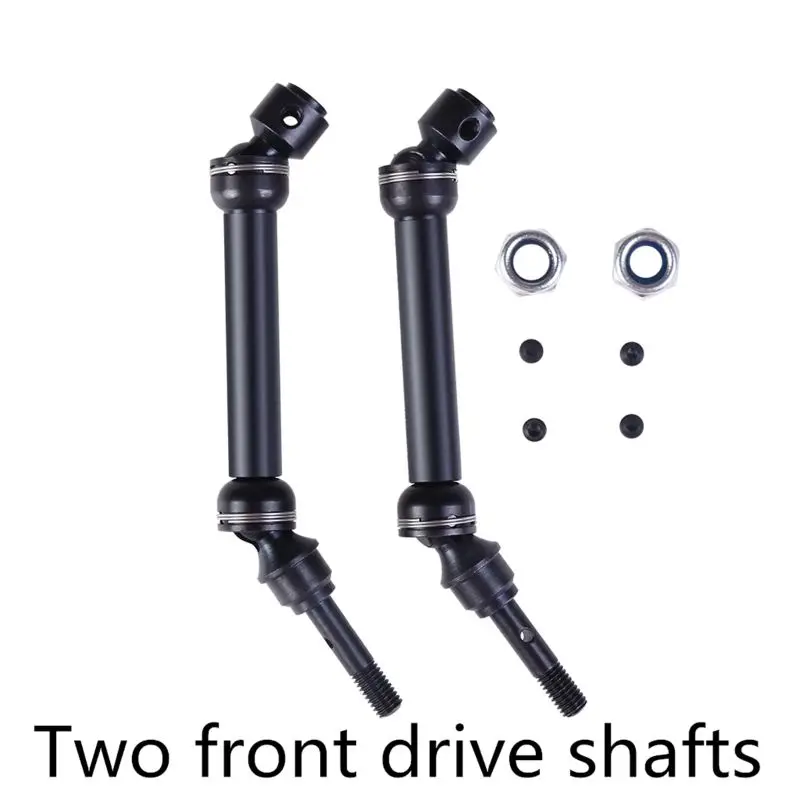 CVD Steel Front & Rear Drive Shaft Duty For Traxxas 1/10 Slash 4x4 SLA017 SLA018