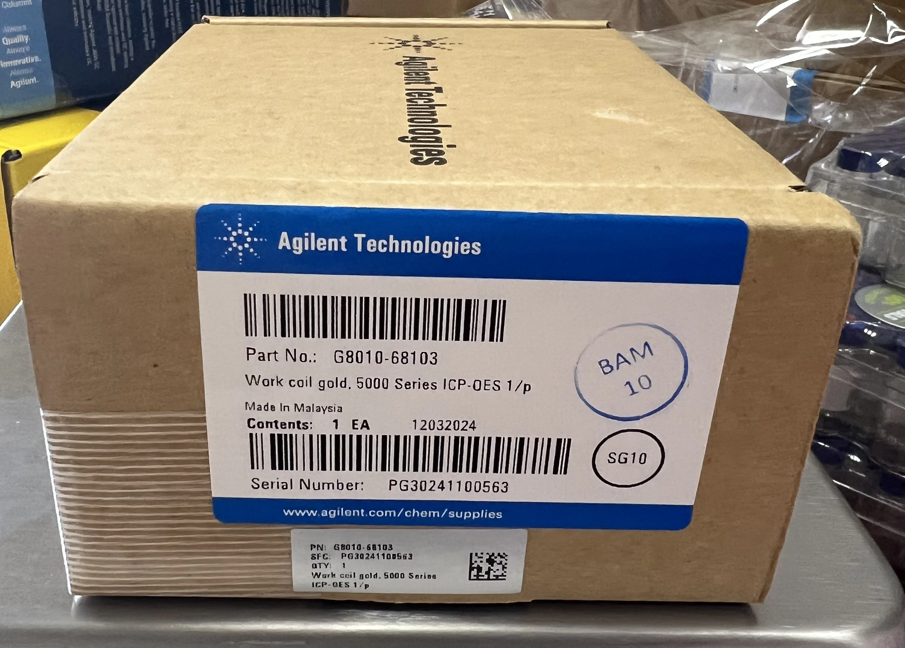 AFINE G8010-68103 Agilent 5000 ICP-OES Coil، الملف اللولبي للهندسة الكهربائية