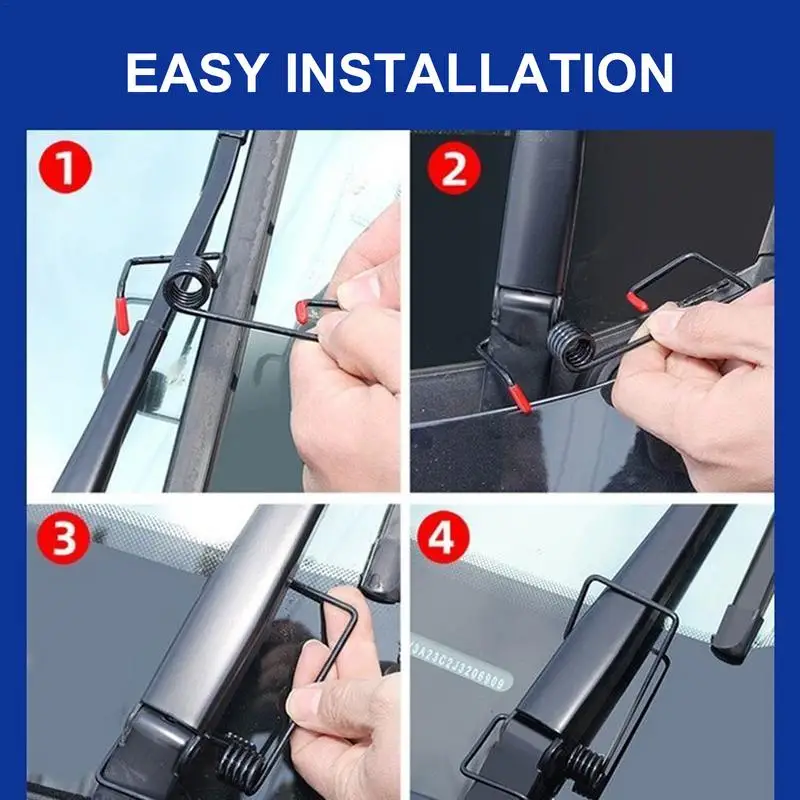 Ruitenwisserarm Drukveer Booster Ruitenwisser Booster Arm Verbeteren Ruitenwisser Prestaties Hoge Zichtbaarheid Auto