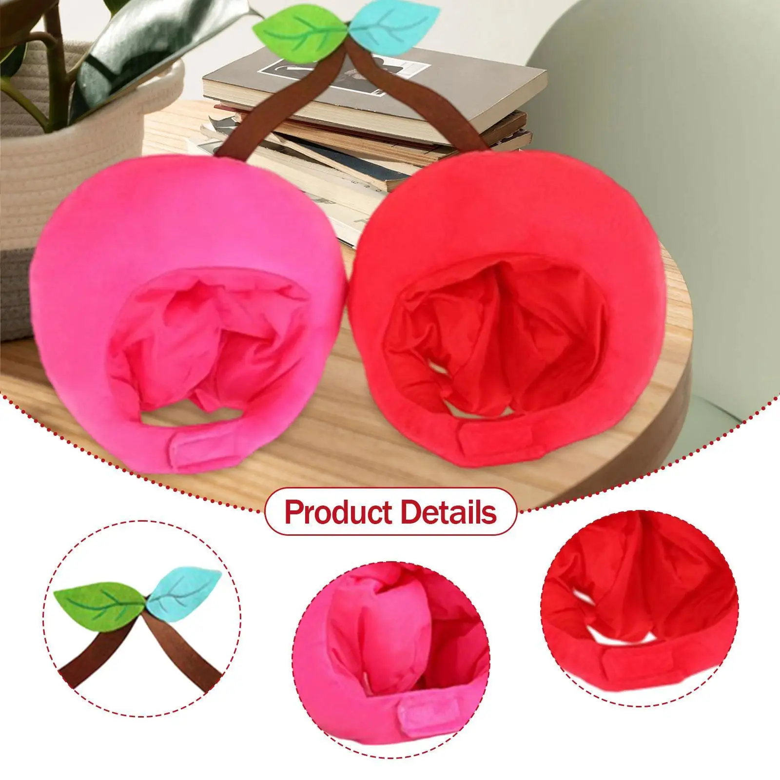 قبعة الكرز أغطية الرأس المبتكرة لمهرجانات التخرج وحفلات أعياد الميلاد #5