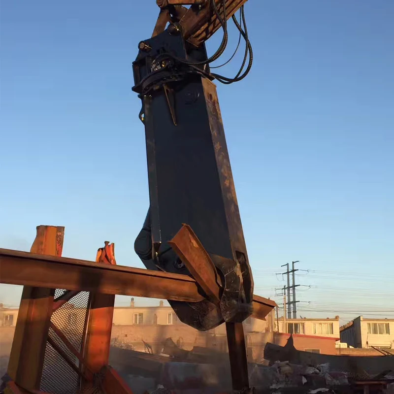 Hydraulic Eagle Beak Shear for Excavator Scrap Metal Steel Cutting Machine Rotary Demolition Attachment for 10-40 Ton Digger