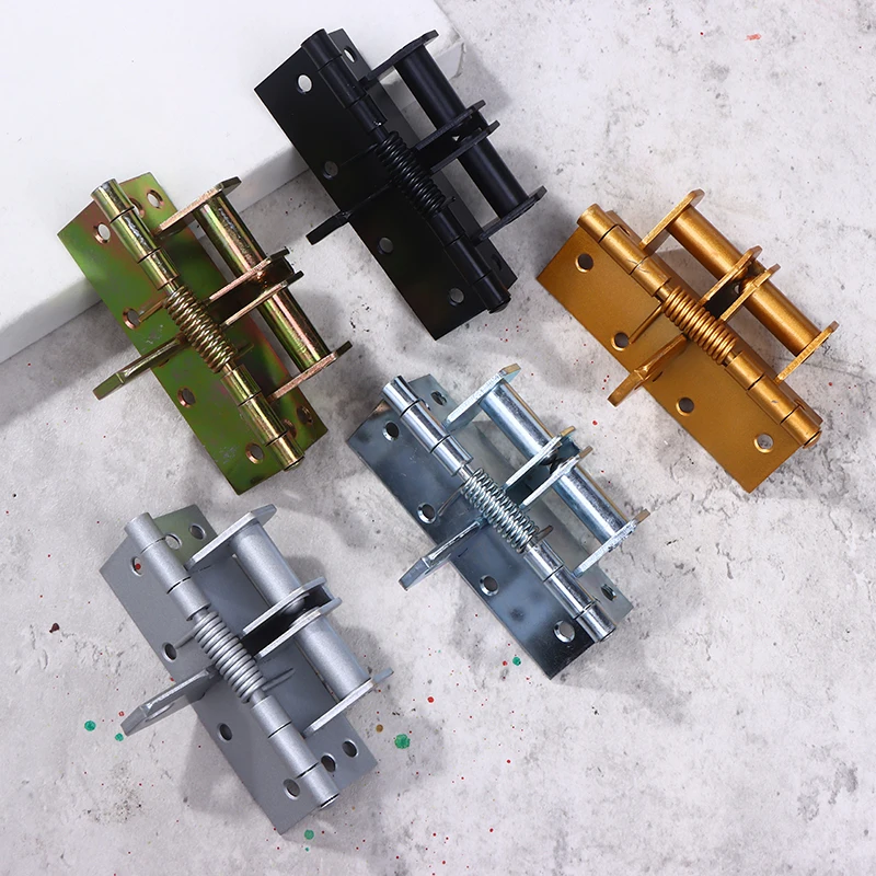 บานพับประตูอัตโนมัติแบบปิดเอง 1 ชิ้น - สปริงปิดประตูอเนกประสงค์แบบถอดได้ อุปกรณ์เสริมสำหรับจัดตำแหน่งฮาร์ดแวร์เฟอร์นิเจอร์