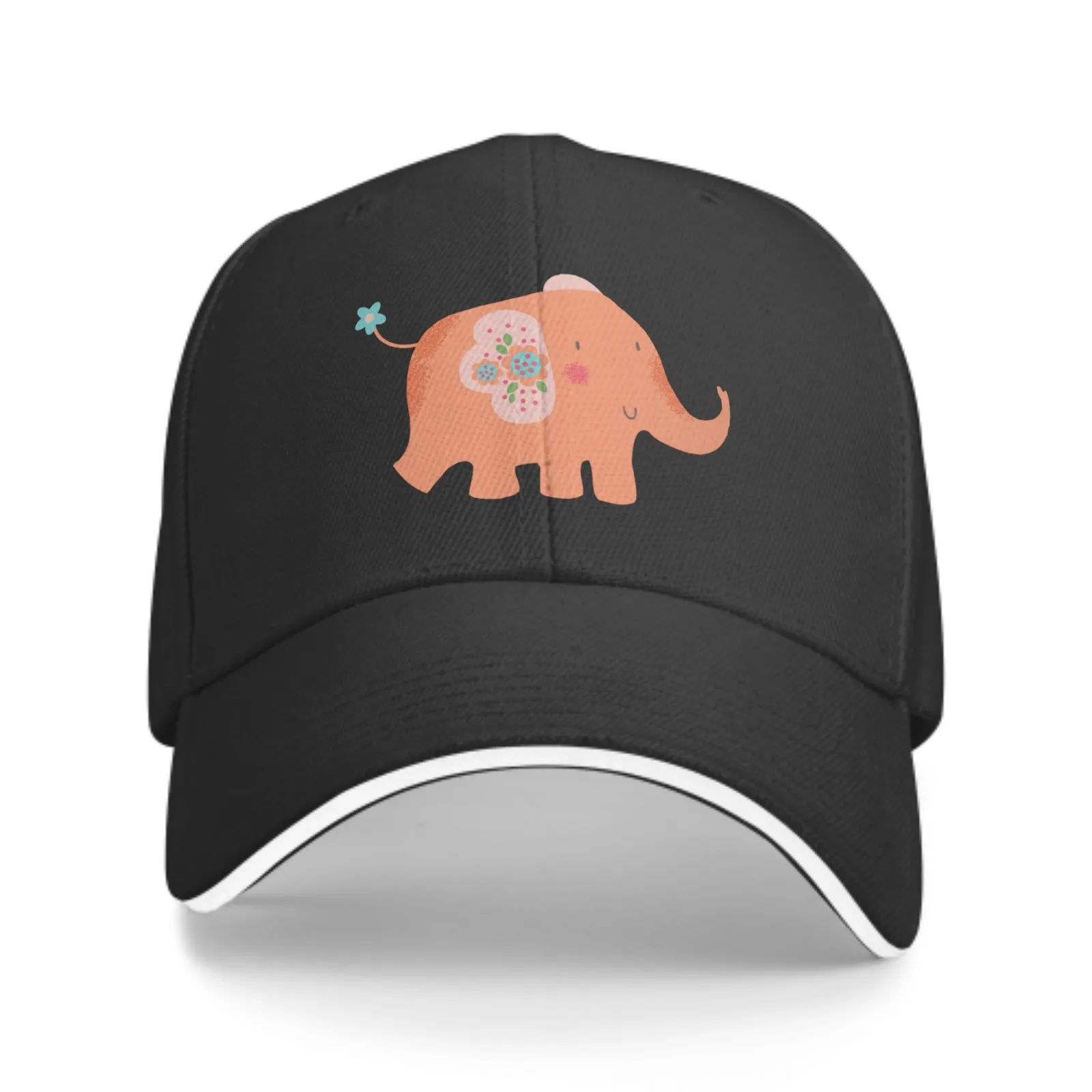 

Cartoon Elephant Baseball Caps Fashion Casquette for Men Women Adjustable Casual Trucker Hats for Sports Outdoor Activities