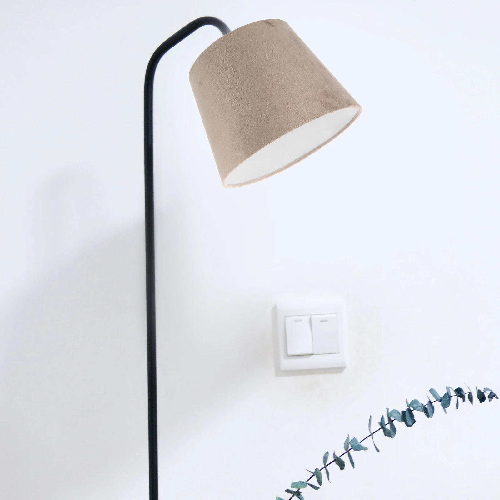 

Fabric Lamp Shade Simple Style Replacement For Table Floor Wall Lamp Covers Wear-Resistant Home Hotel Bedroom Library