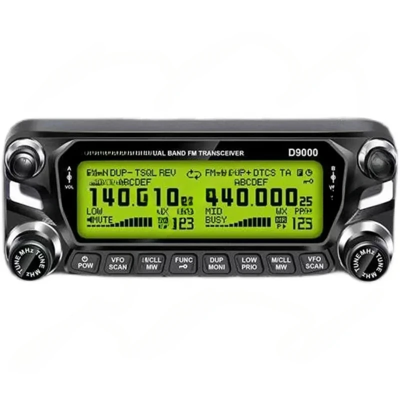 Двусторонний трансивер HF Ham, D9000, 50 Вт, UHF, VHF, 136-174, 400-520 МГц Zastone-автомобильная радиостанция Walkie Talkie