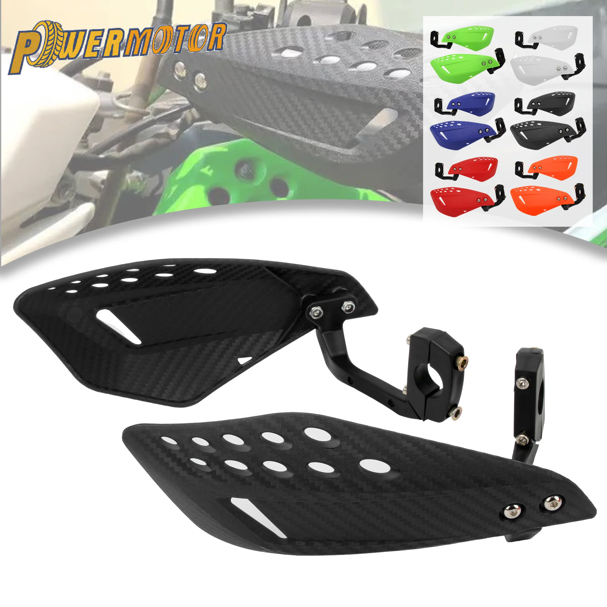 Motorcycle Hand Protector Motocross Handguards 7/8'' 22mm For KTM kawasaki Yamaha ATV Universal Dirt Bike Accessories Enduro