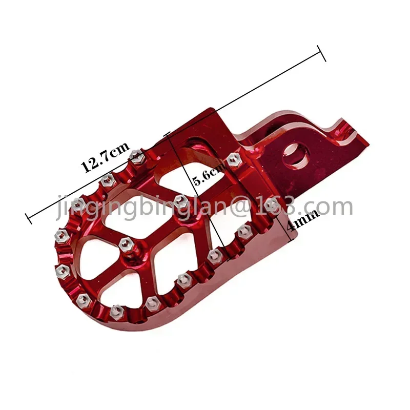 CNC aluminum alloy extended pedal Applicable to CR/CRF/125/250/500/230/450R off-road vehicle motorcycle