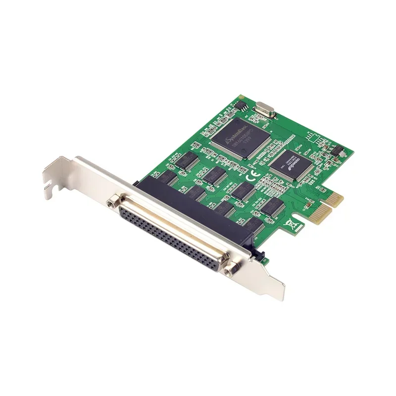 PCI-E to 8 Port RS232 Serial Adapter Serial DB9 Controller Systembase SB16C1058PCI asm1083 Chip 8s 8 ports RS-232 com to pcie