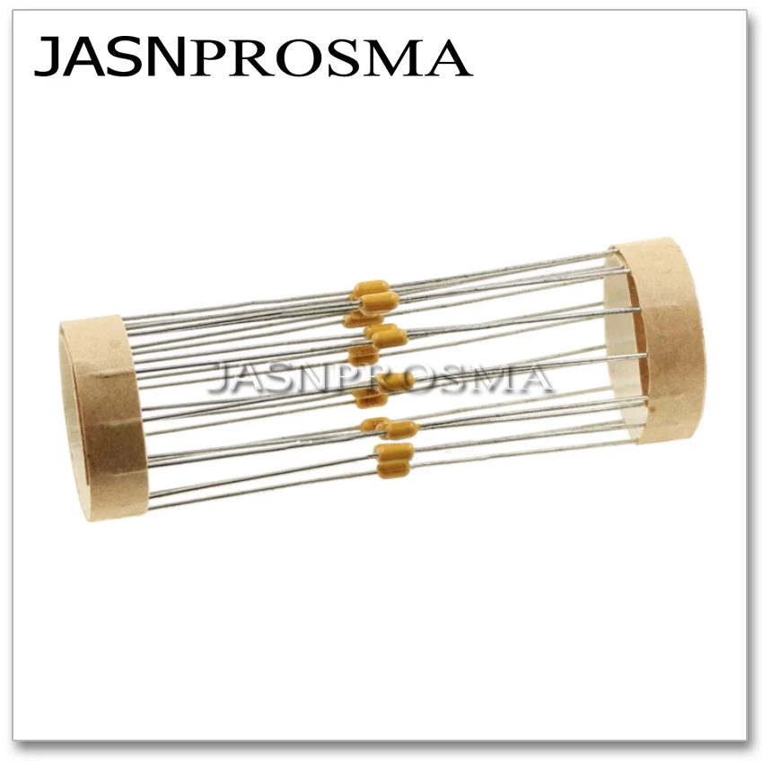 JASNPROSMA axial Monolithic ceramic capacitor 100PCS 50V 22NF 47NF 100NF 220NF 470NF 1UF 223 473 104 224 474 105 10% K 20% M