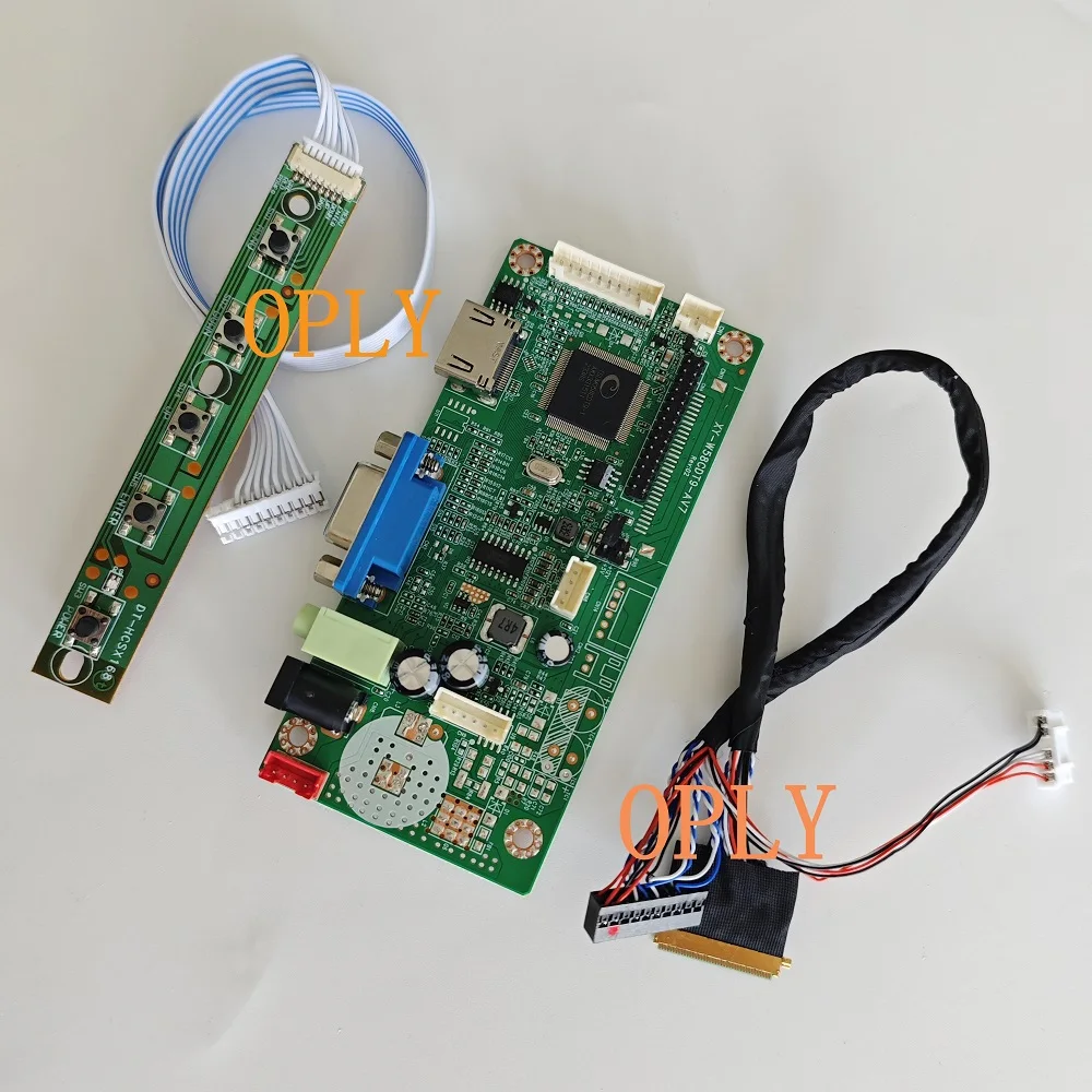 

HDMI-Compatible VGA Audio Controller board for BT140GW01 V.5 BT140GW01 V.9 BT140GW01 1366X768 LED panel Screen 14" monitor DIY