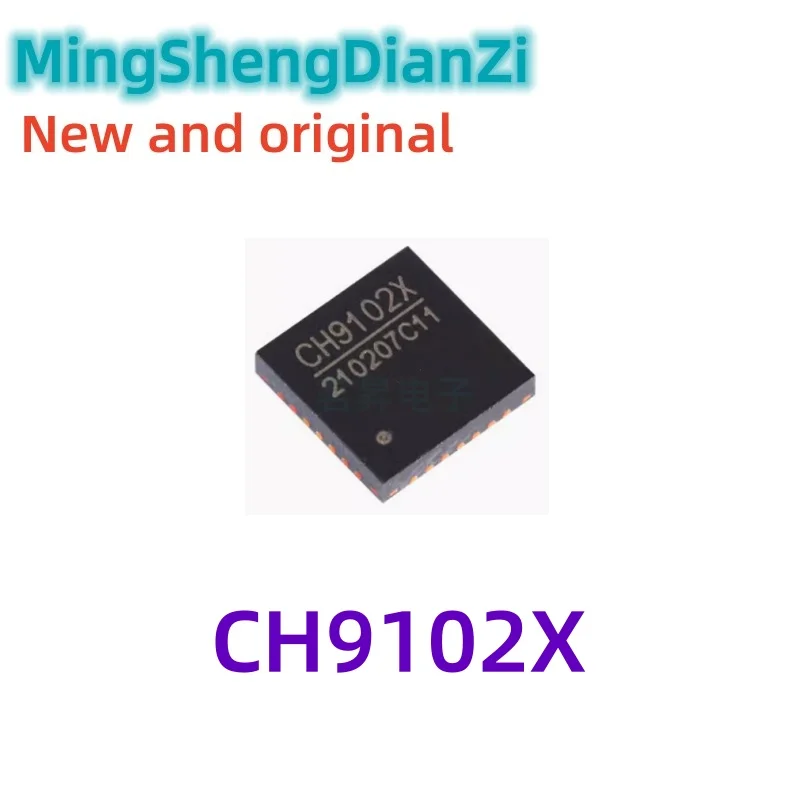 5PCS Brand new original product CH9102X QFN-28