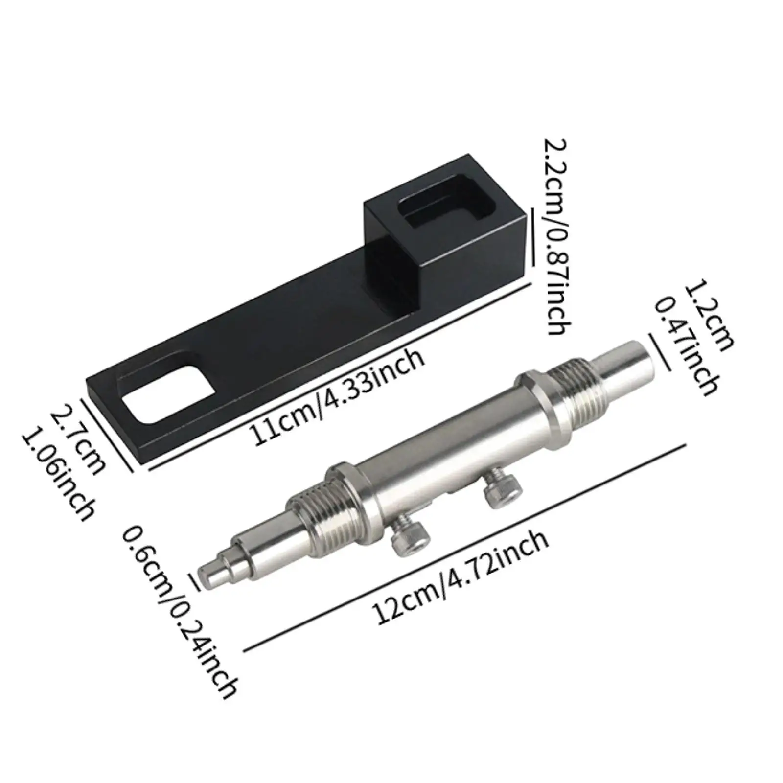 การจัดตําแหน่ง Pin แบบพกพาสแตนเลสเหล็กรถจักรยานยนต์ Alignment Jig เครื่องมือซ่อมรถจักรยานยนต์เครื่องมือสําหรับ BMW R1200GS