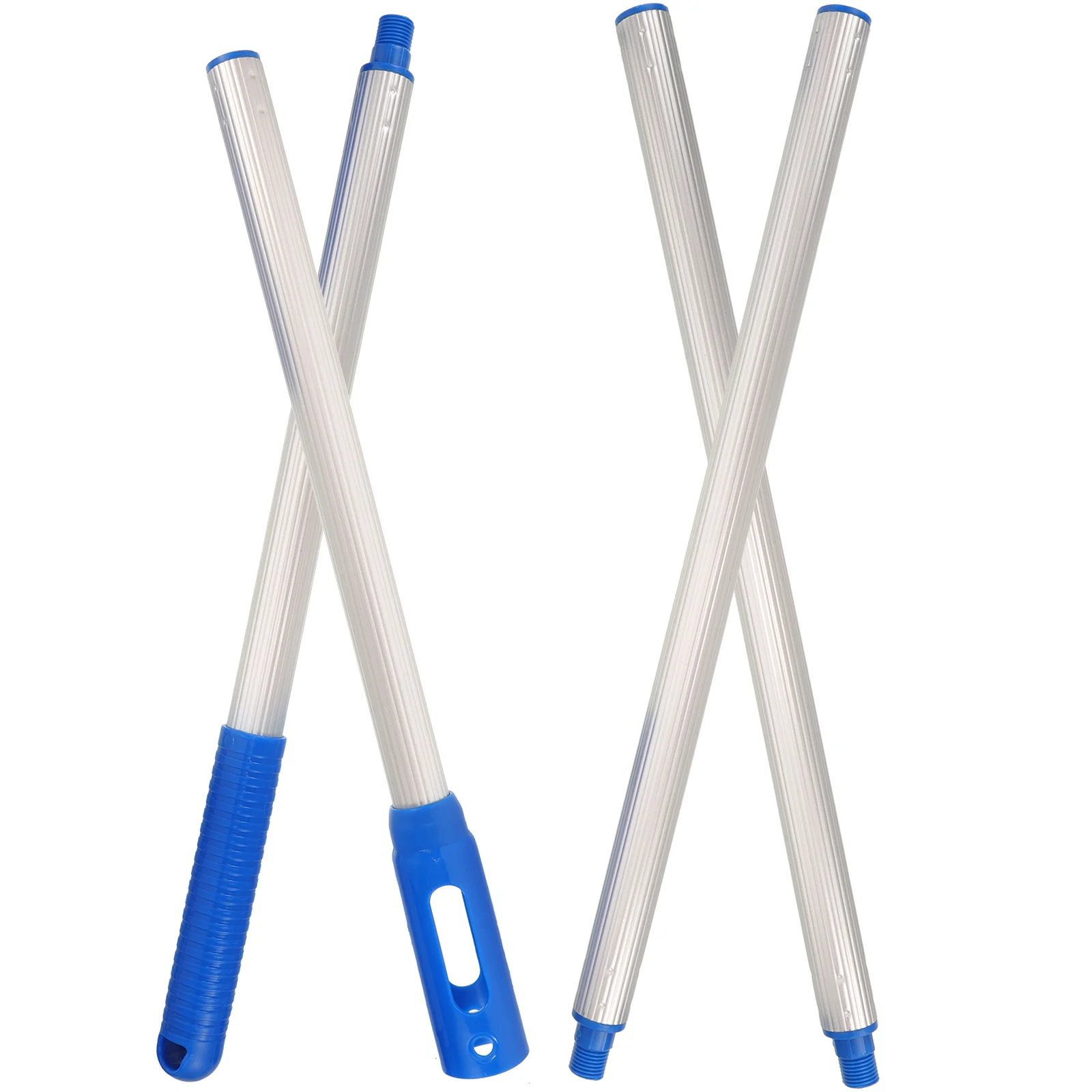 

Pool Cleaning Accessories 4-Section Extendable Rod Deep Net Scoop Leaves Debris 160cm PP Material Adjustable Fishing Net Pole