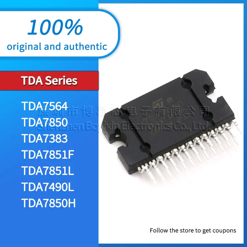 TDA7490L TDA7564 TDA7850 TDA7850H TDA7383 TDA7851F TDA7851L original and authentic