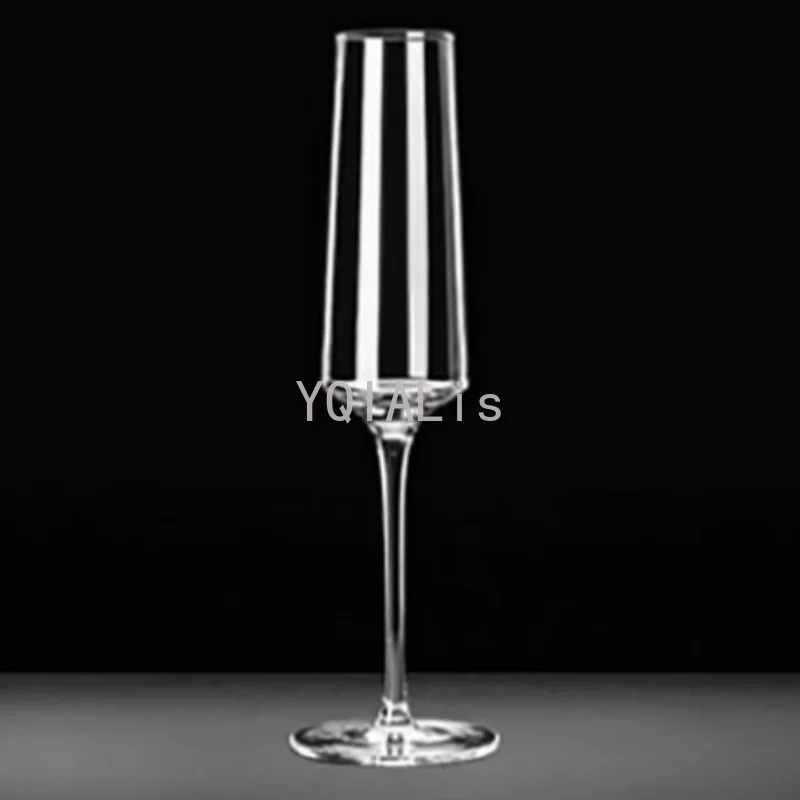 100-200Ml Goblet Champagne Glass Unleaded Crystal Wine Cup Sweet Wine Glass Sparkling Wine Glass Bar Family Drinkware