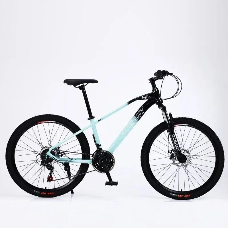 27.5/29Inch High carbon steel frame Mountain Bike Dual disc brake variable speed off-road off-road MTB Bicycle Internal wiring