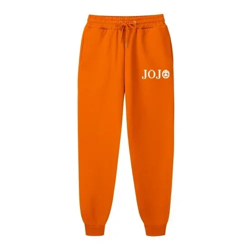 2026 Herren JOJO Anime Grafik-Print Jogginghose Graue Lässige Trainingshose mit Elastischem Kordelzug am Bund, Tailliertem Knöchel und Sportlichem Schnitt, Streetwear – Detail 10