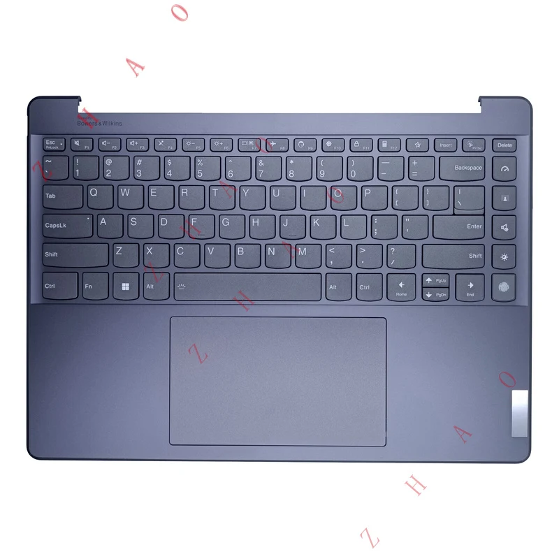 Z  New 5CB1K62508 For Lenovo YOGA 9-14IRP8 Palmrest With Keyboard touchpad gray