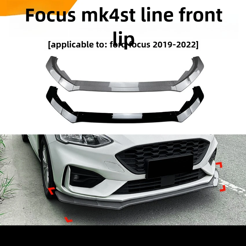 

Suitable for Ford Focus MK4 2019-22 Front Lip Front Shovel Front Bar Surround Modification