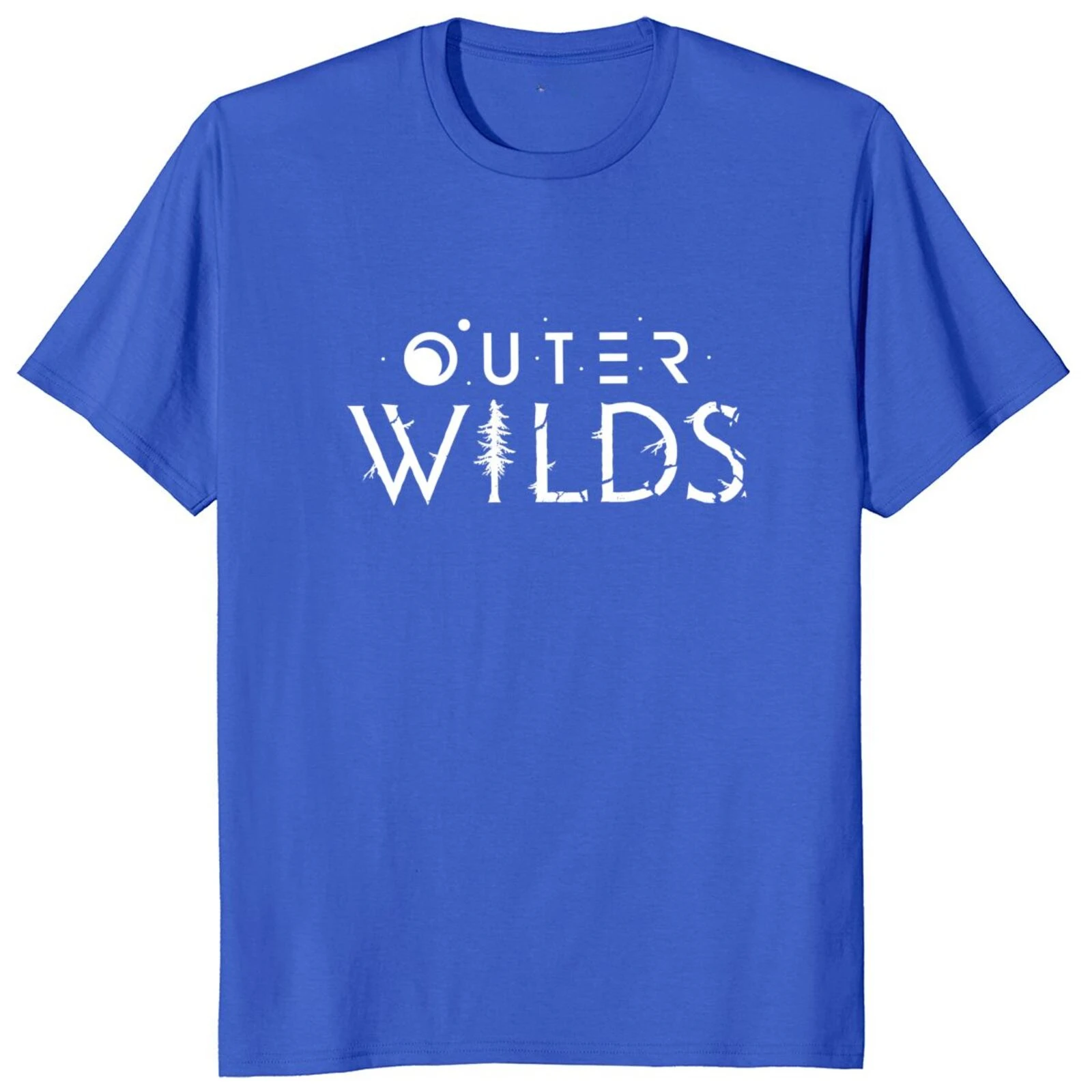 Camiseta para amantes de los juegos de aventura de acción, camisa prémium de 100% algodón, talla europea, camiseta esencial del sistema Solar Wilds exterior, divertida