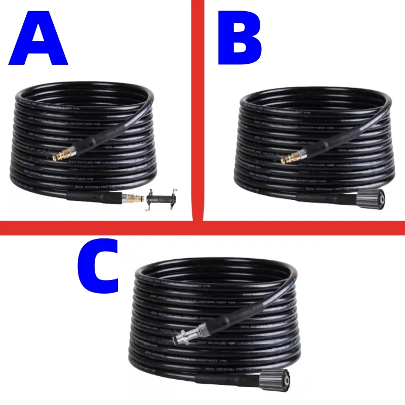 High Pressure Car Washing Machine Hose, Karcher K2K3K4K5K6K7 Series High Pressure Car Washing Machine Water Pipe Garden Cleaning