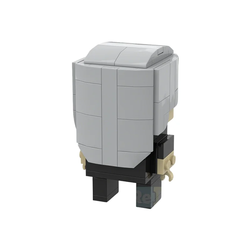 111 elementów MOC Sae Niijima BrickHead Persona 5 Brickheadz Model do składania, zabawka, prezent na Boże Narodzenie, klocki, architektura, kreatywna pomysł na DIY