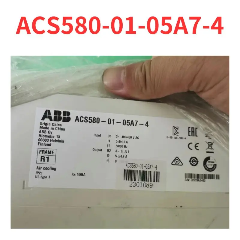 

Second-hand ACS580-01-05A7-4 inverter test OK Fast Shipping