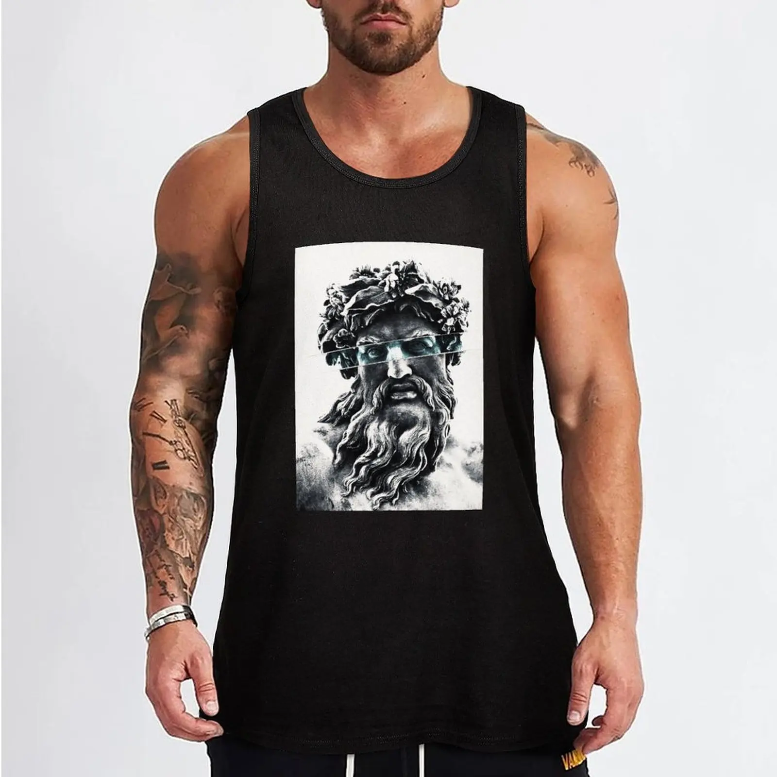 Zeus the king of gods Tank Top Gym T-shirts for men Vests