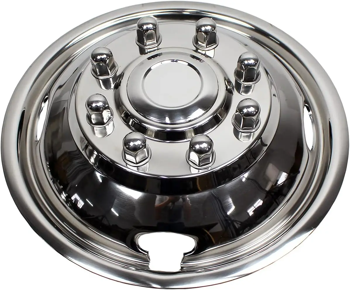 Simulação de roda de aço inoxidável, 17 ", roda Dual para 2005-2020 Ford F350