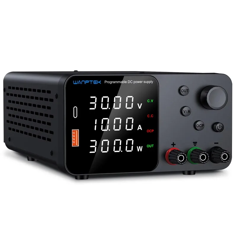 TPS3010 LED Power Supply USB/TYPE-C Dual Fast Charging Port With Two Modes of Voltage Regulation and Current Regulation
